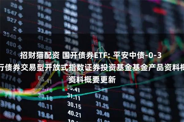 招财猫配资 国开债券ETF: 平安中债-0-3 年国开行债券交易型开放式指数证券投资基金基金产品资料概要更新