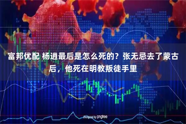 富邦优配 杨逍最后是怎么死的？张无忌去了蒙古后，他死在明教叛徒手里
