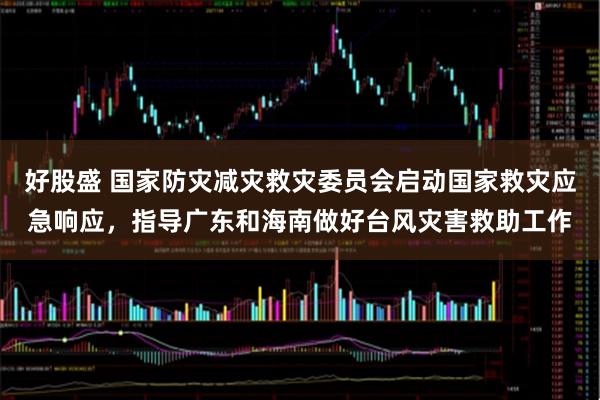 好股盛 国家防灾减灾救灾委员会启动国家救灾应急响应，指导广东和海南做好台风灾害救助工作