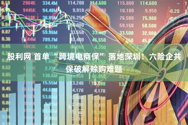股利网 首单 “跨境电商保” 落地深圳！六险企共保破解赊购难题