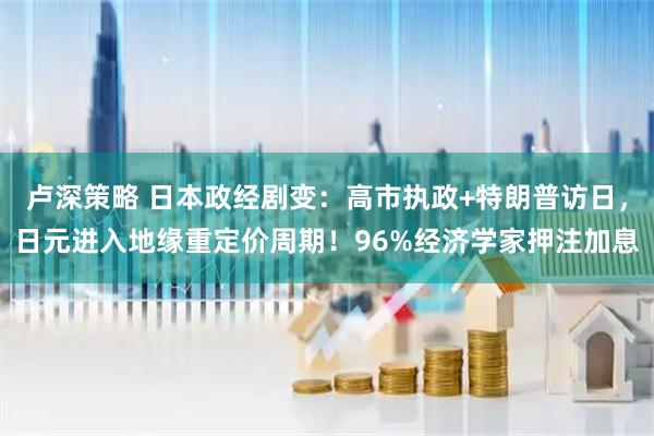 卢深策略 日本政经剧变:高市执政+特朗普访日,日元进入地缘重定价周期!96%经济学家押注加息