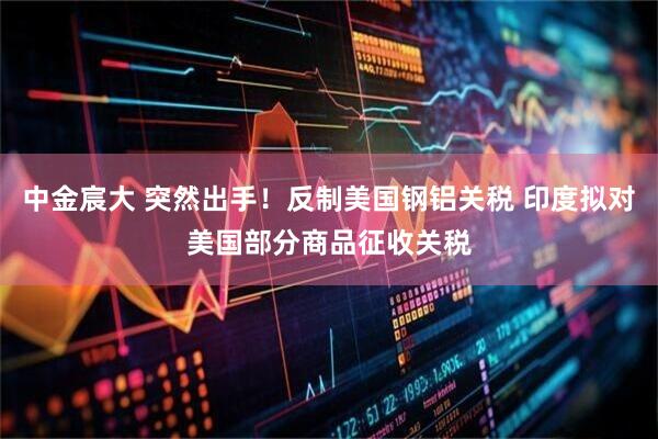 中金宸大 突然出手！反制美国钢铝关税 印度拟对美国部分商品征收关税