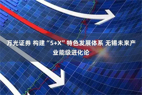 万光证券 构建“5+X”特色发展体系 无锡未来产业能级进化论
